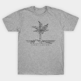 Peace Tree Black T-Shirt